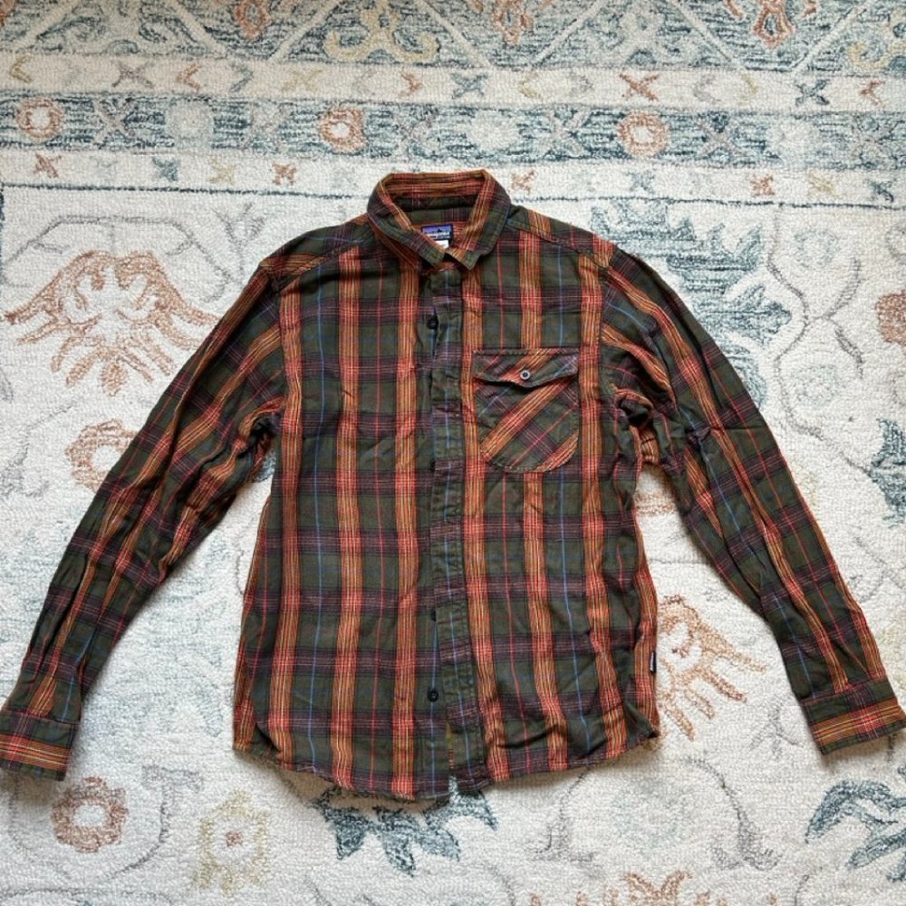 Men's Patagonia Flannel Plaid Shirt